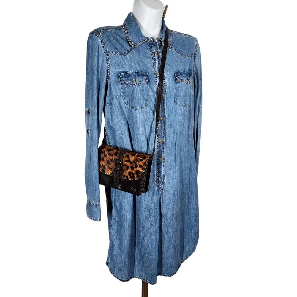 PATRICIA NASH ANIMAL PRINT CROSSBODY BAG 